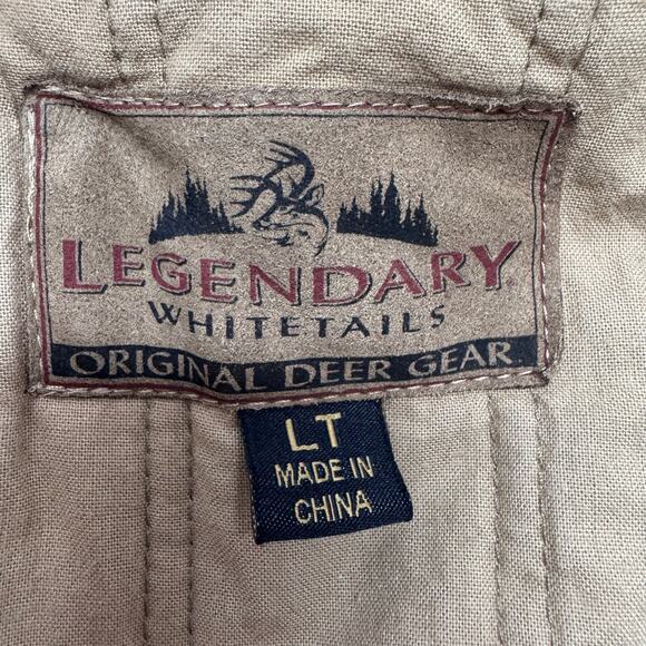 Legendary Whitetails Men's Original Deer Gear Jacket sz Large Tall Retro Grunge - Picture 9 of 10